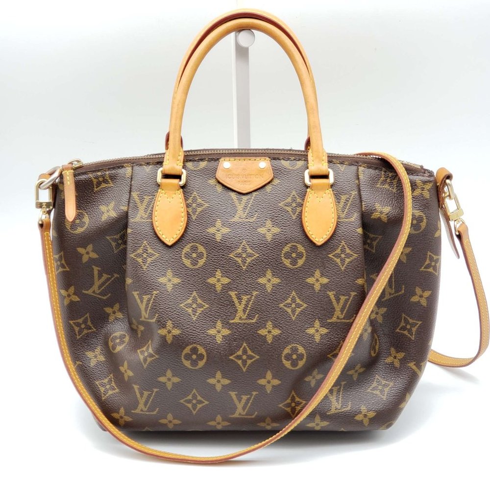 100% Authentic Louis Vuitton Turenne PM Monogram Tote Bag #0895 - Picture 1 of 16